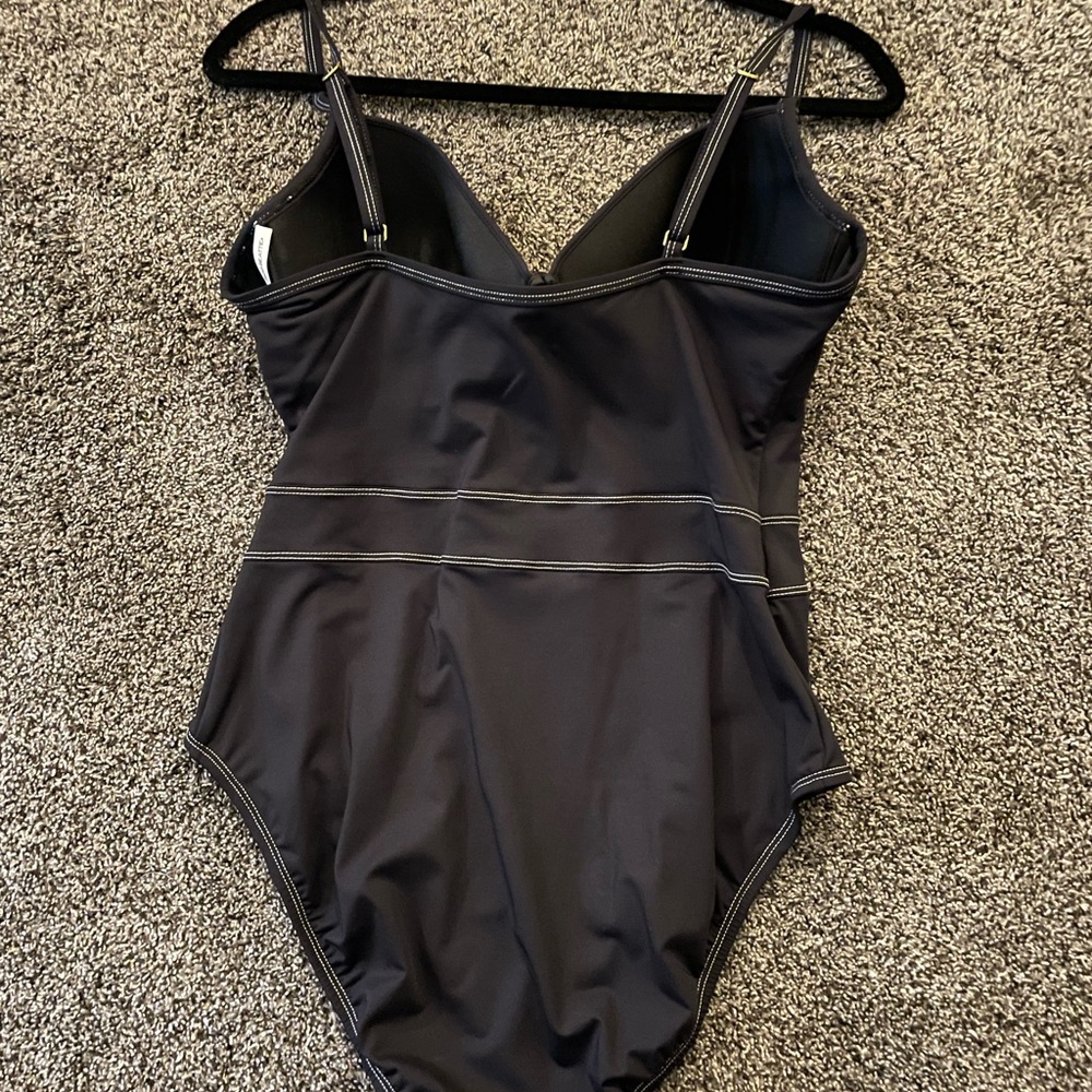 Bleu Rod Beattie Midnight Belted Swimsuit - Picture 3 of 6